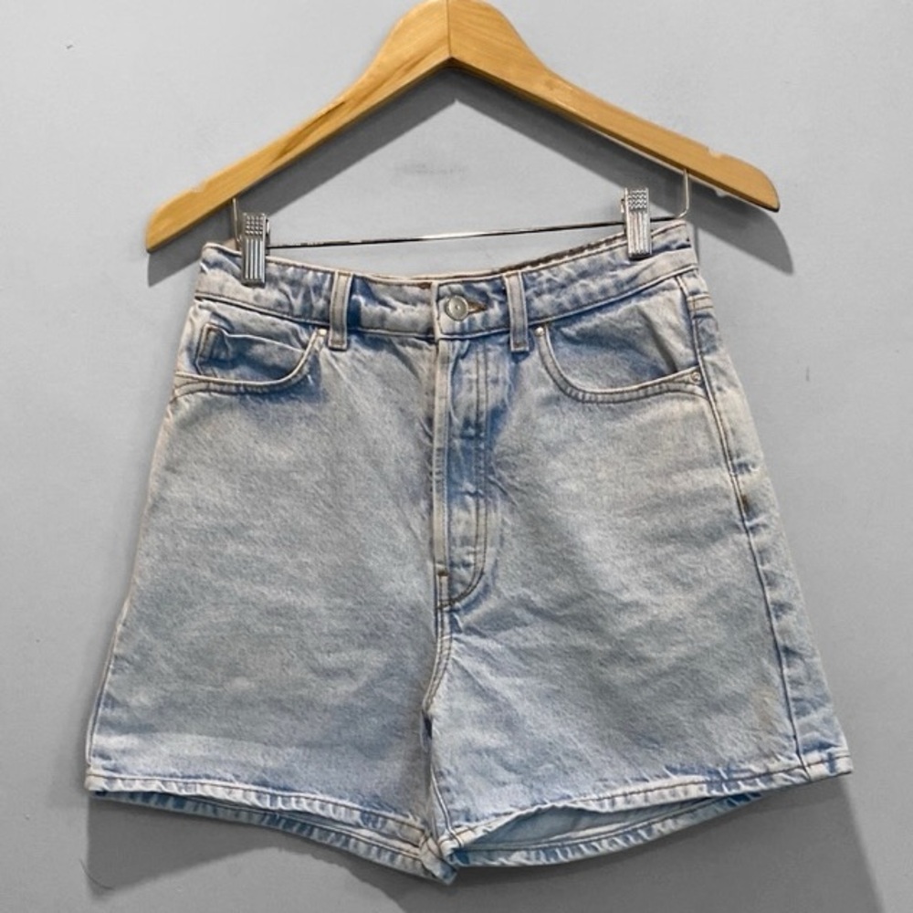 Zara Light Blue Jean Shorts